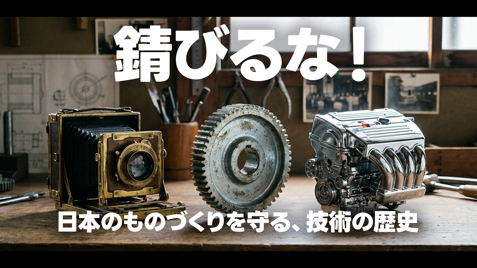 錆びるな！日本のものづくりを守る、技術の歴史